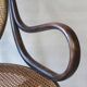 Armchair Curved wood THONET screw N° 1 , 1890 cannages