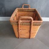 Old wicker basket