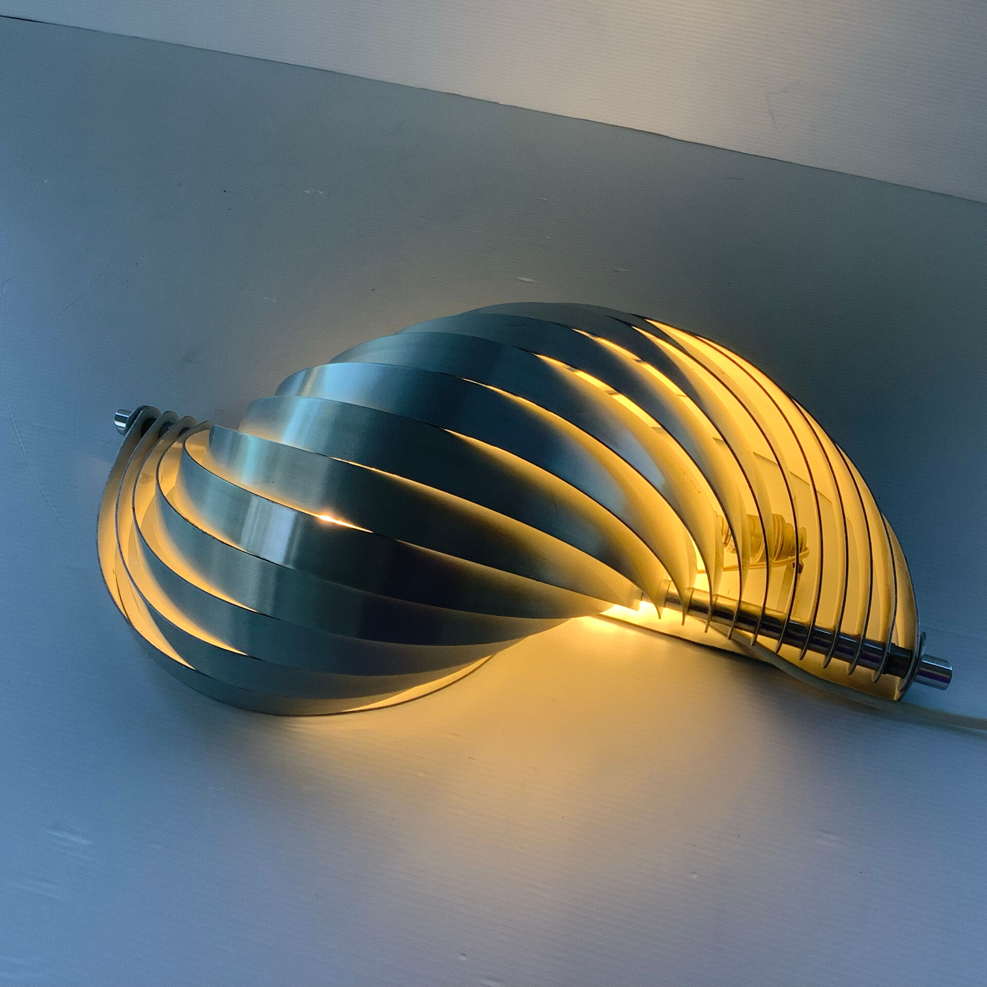 Henri Mathieu Applied Spiral Space Age 1970 France