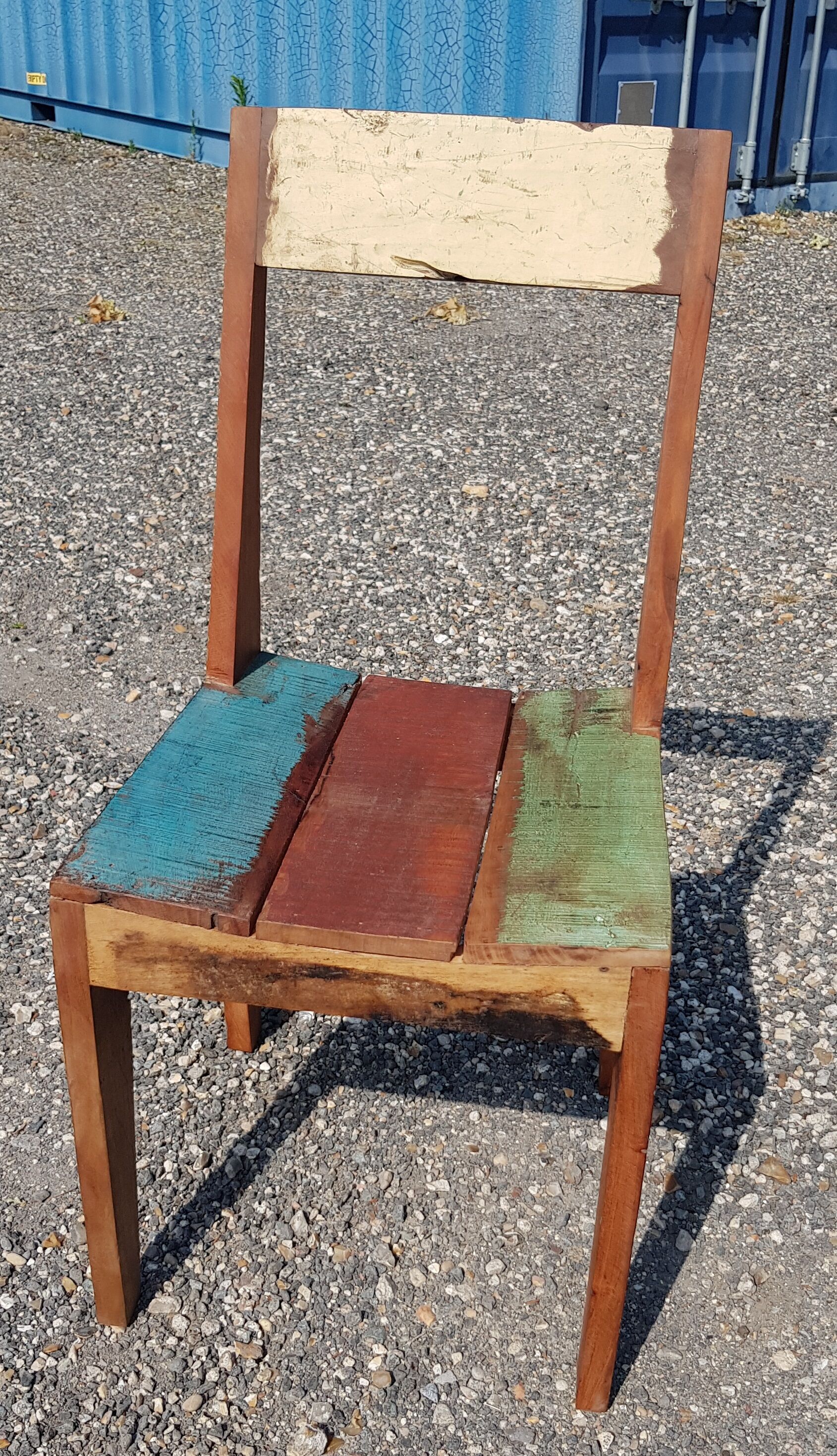 Teak table with 6 chairs