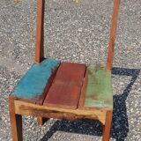 Teak table with 6 chairs