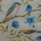 Painting decoration birds and foliage