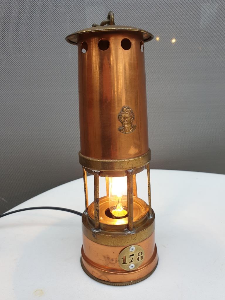 Electrified miner's lantern 178