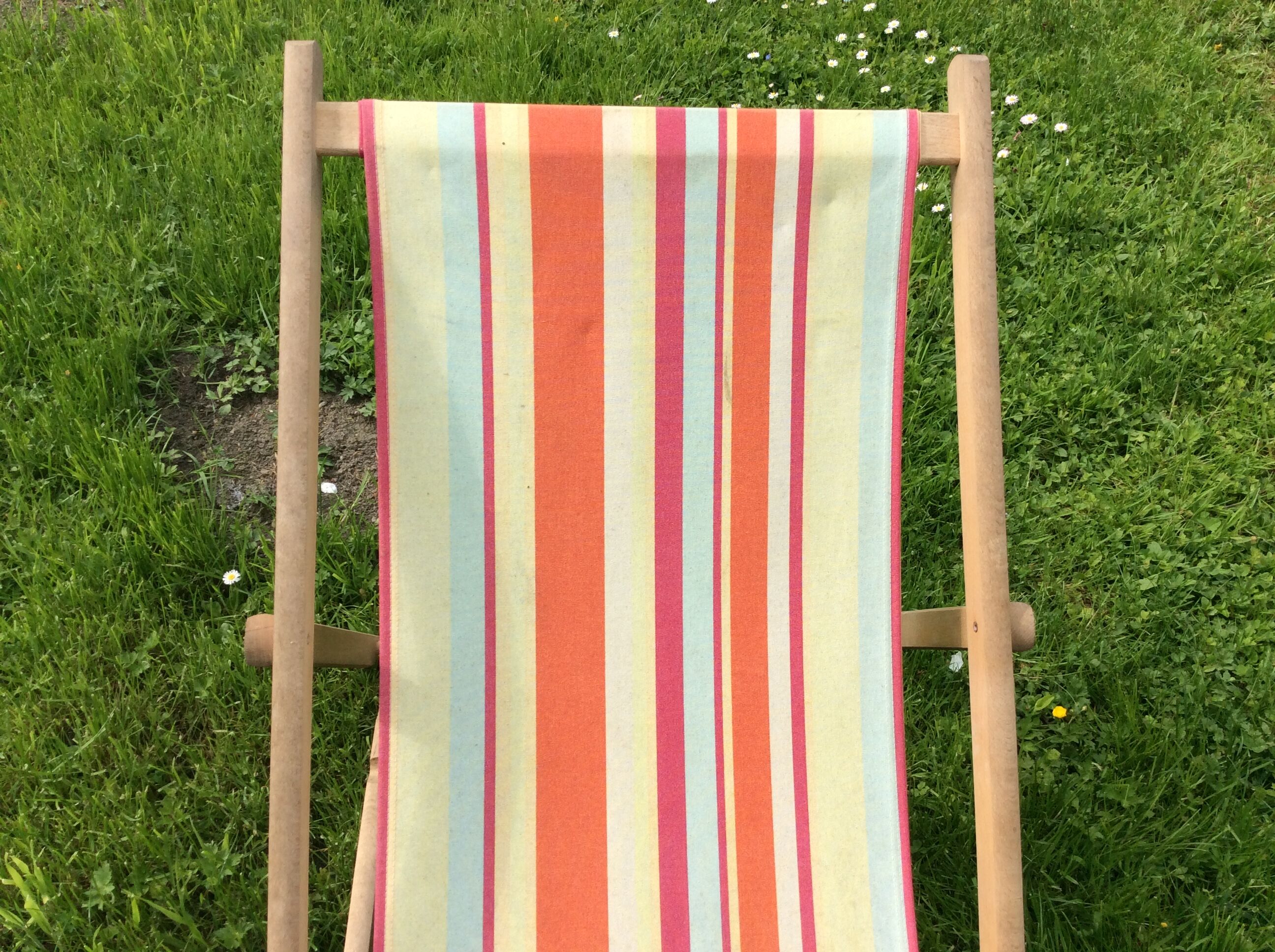Vintage lounge garden chair of the 60s