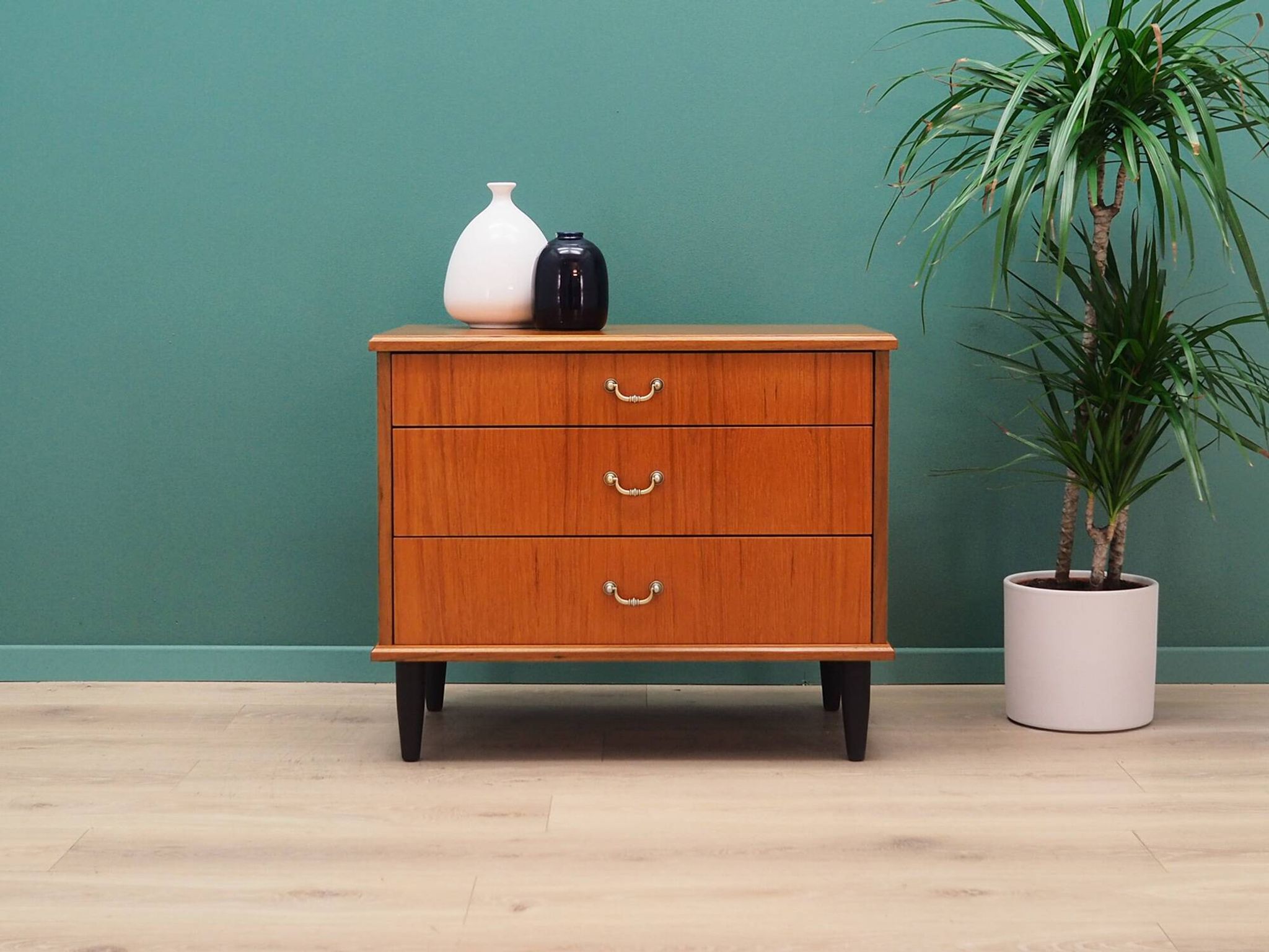 Teak chest of drawers, Danish design, 1960s, production: Denmark