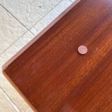 Vintage chest of drawers with 5 drawers in rosewood by Hulsta, circa 1970s.