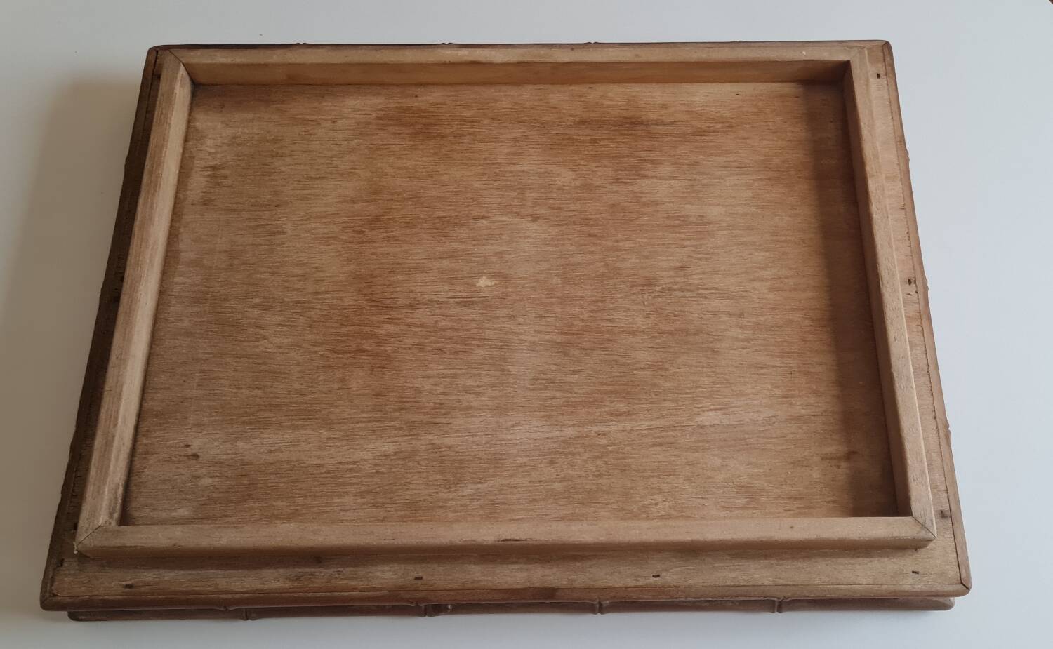 Japanese bamboo tea tray 1950