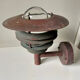 Classic Danish  Outdoor Wall Lamp in Copper