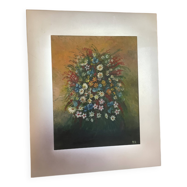 Tableau bouquet de fleurs nature morte