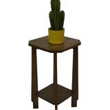 Art Deco plant table side table Oak 1950s