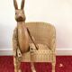 Hare Hennow XL articulated in wood 70cm