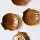 4 caramel shell cups