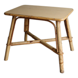 Rattan coffee table