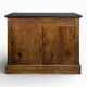 Louis Philippe two-door buffet in flame mahogany.