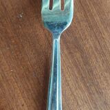 12 old silver-plated oyster forks