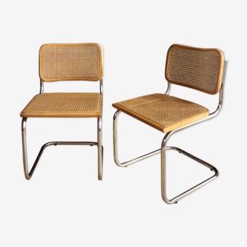 Lot de 2 chaises B32 par Marcel Breuer