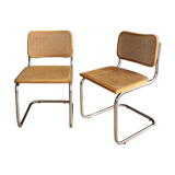 Lot of 2 chairs B32  by Marcel Breuer