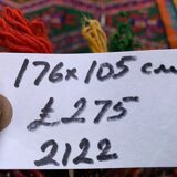 Medium Vintage Turkish Kilim Rug 176x105 cm Wool Kelim