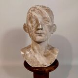 Plaster workshop bust