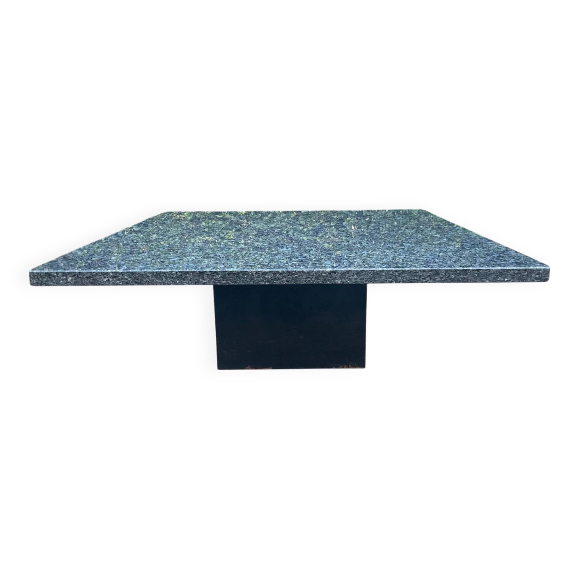 Vintage granite coffee table