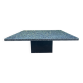 Vintage granite coffee table