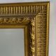 Bevelled mirror with 20th century gold frame - 105x74cm