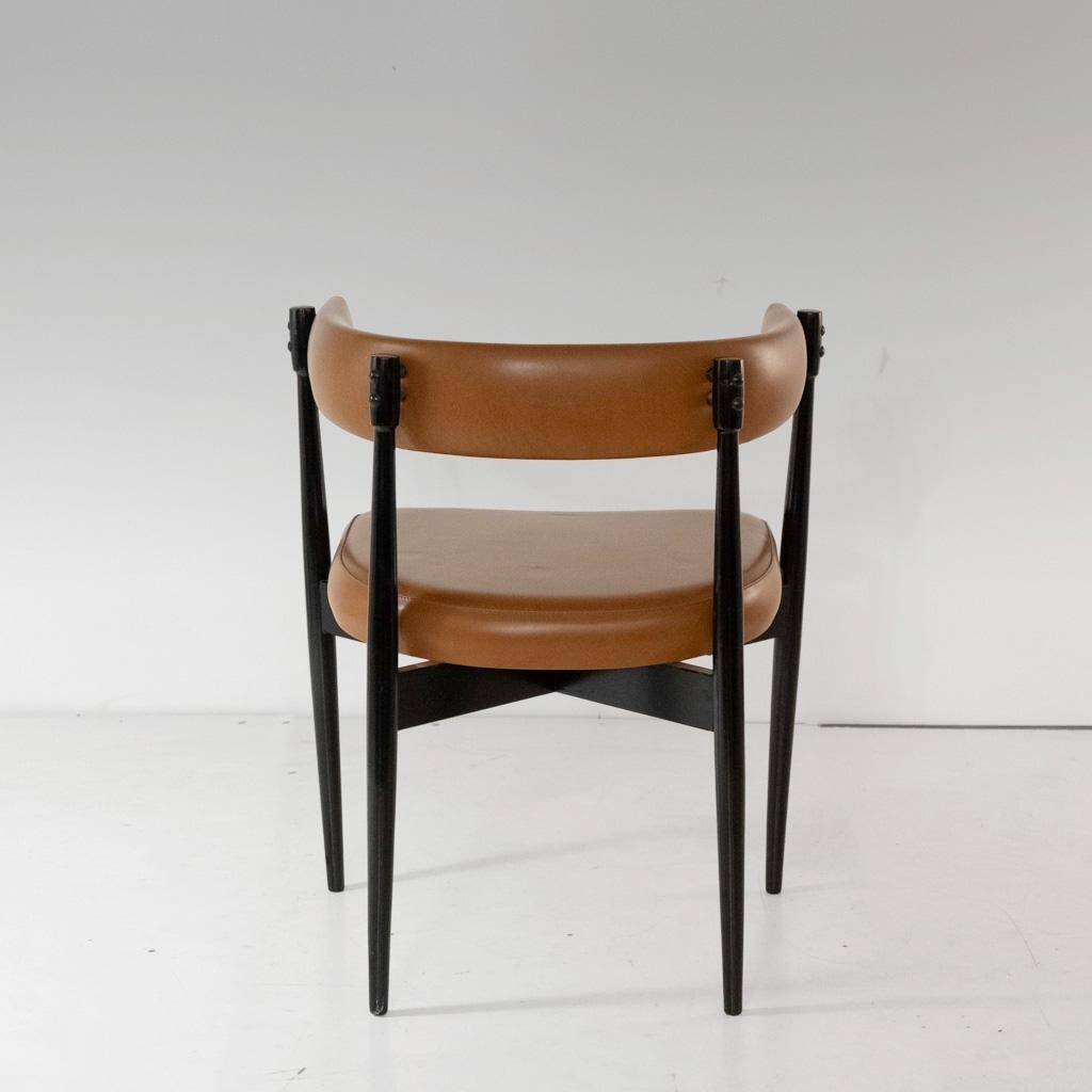 Vintage Italian Design Office Chair, Design Flam Sansoni for A. Dal Vera e