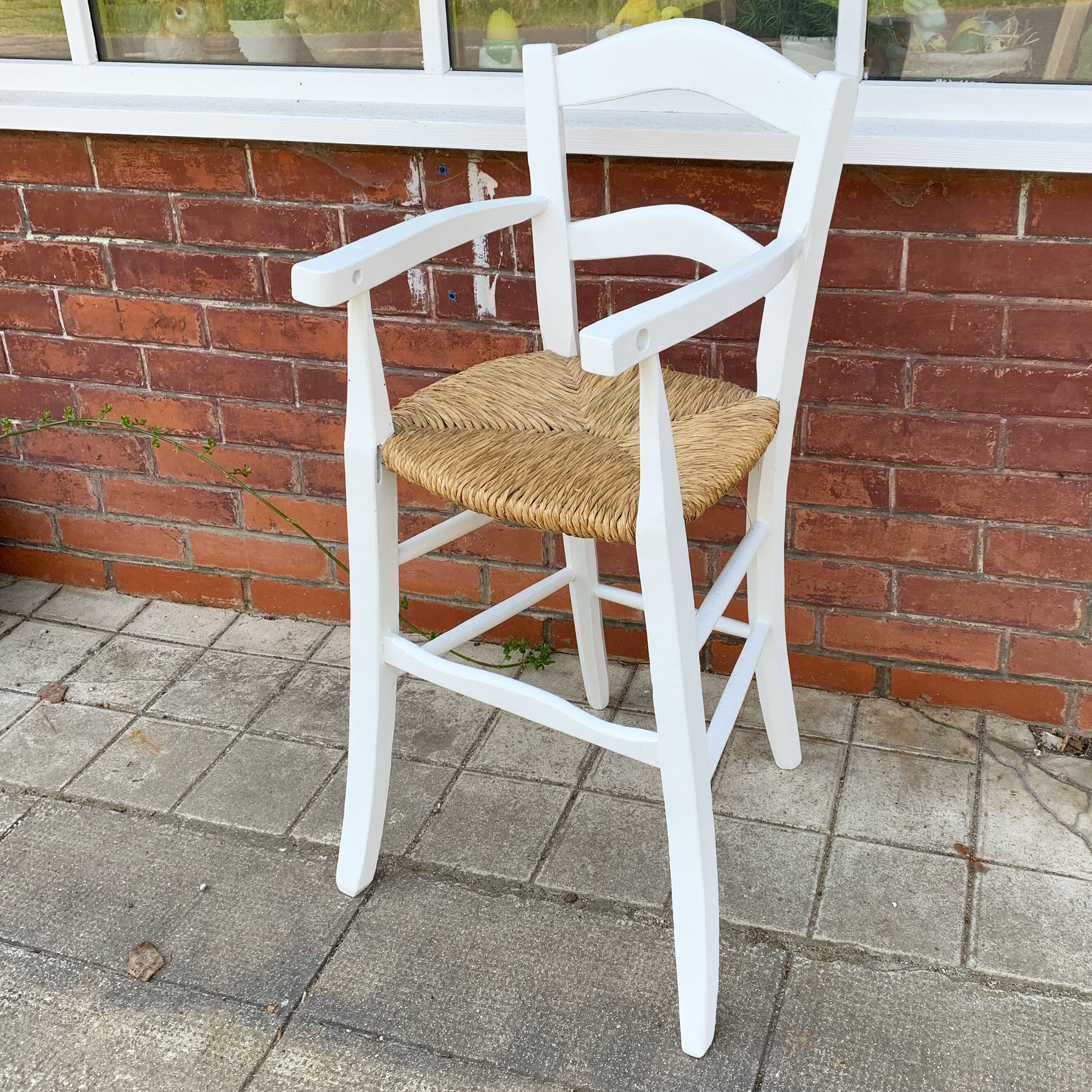 Vintage high chair for children