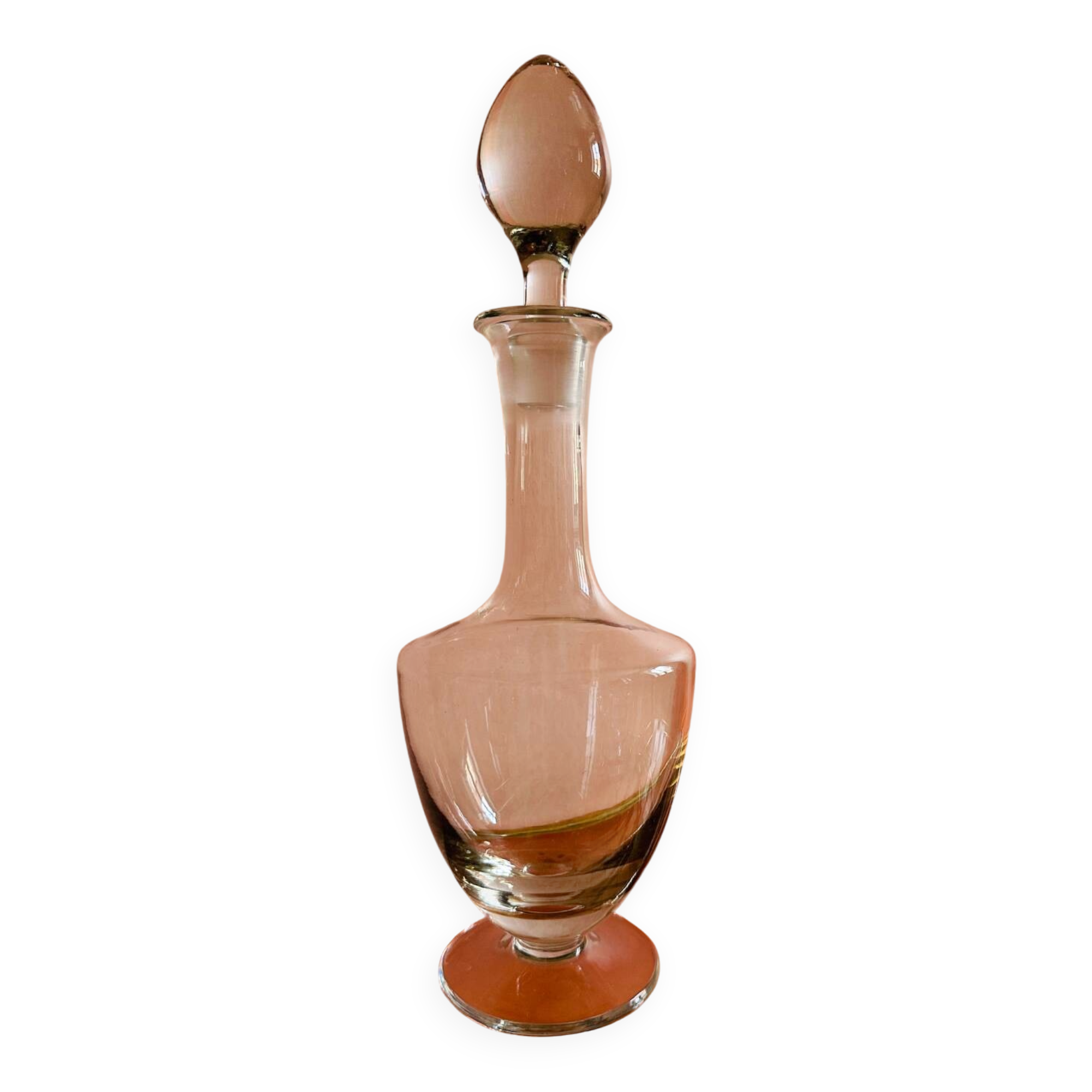 Vintage chic glass carafe