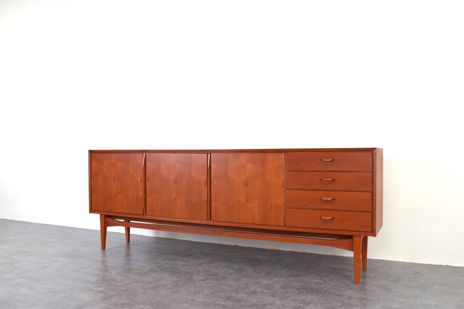 Mid-Century Teak Sideboard by Heinrich Althoff, 1960s.