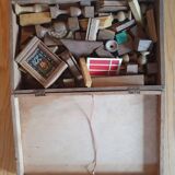 French architecture wooden construction game