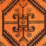 Handmade Persian Hamadan Rug 195x130cm