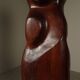Monumental Afzelia wood sculpture by Begga d’Haese, Belgium, c. 1985