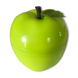 Vintage green ice cube apple years 70