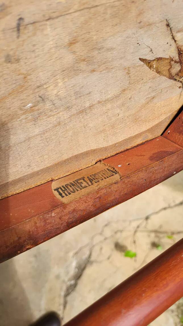 Pair of Art Nouveau Thonet chairs