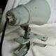 Philips industrial design clamp workshop lamp vintage reading light 1960