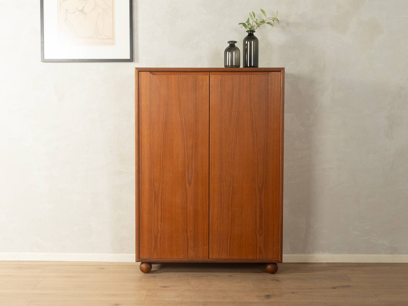 Sideboard in classic 1960s design, teak, Denmark