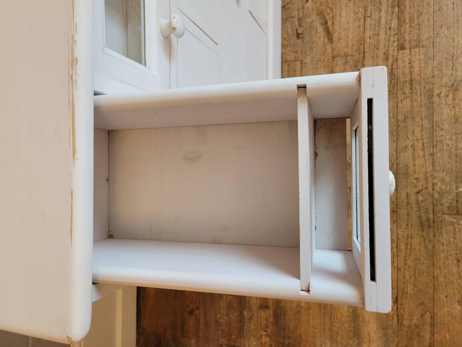 Craft cabinet with drawers