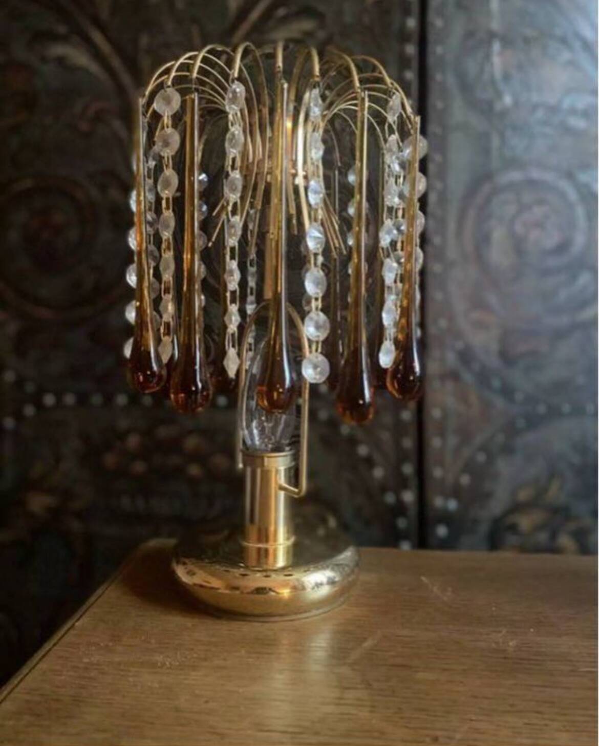 Small Italian lamp in the style of Venini