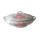 Signed CB France Delicate vegetable with floral motif 'Les Roses '