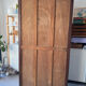Old glass cabinet, vintage bookshelf, display case, cabinet, pharmacy.