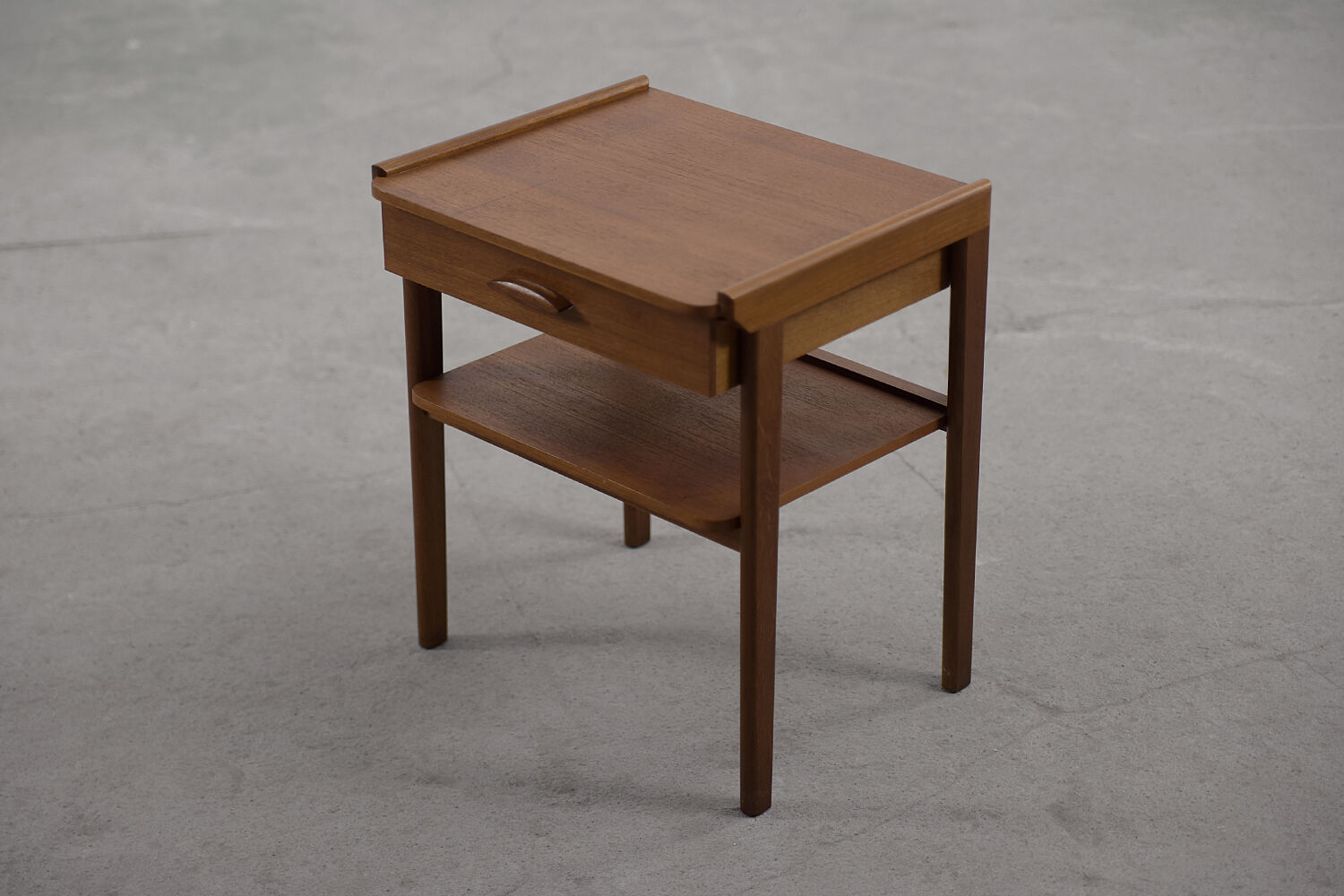 Mid-Century Modern Scandinavian teak nightstand, 1950s