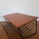 Scandinavian wall-mounted bedside table