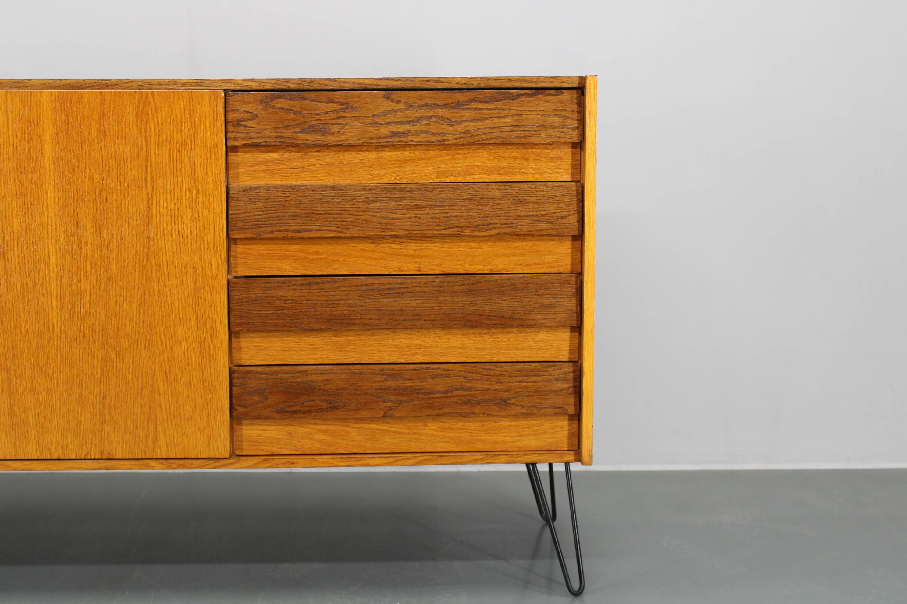 1960s Jiri Jiroutek Upcycled Sideboard ,Czechoslovakia