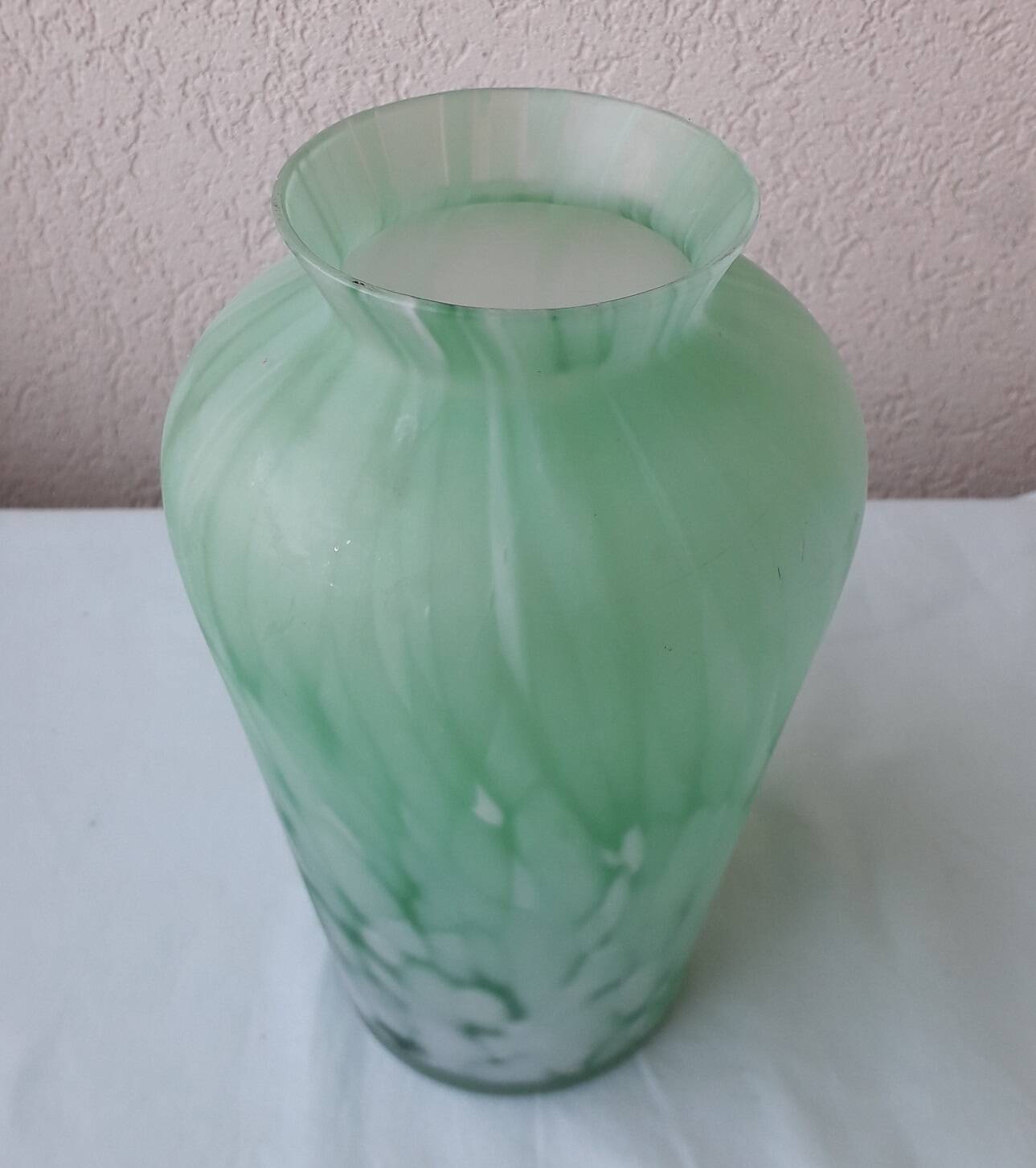 Clichy style glass vase