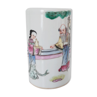 Chinese porcelain brush pot