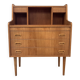 Danish teak secretaire 1960s
