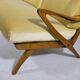 Three Seat Sofa in Wood attributed to Guglielmo Ulrich, Italy, 1950s