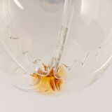 Suspended chandelier large Sputnik ball Murano, VeArt, Italy, 1970s