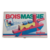 Vintage solid wood cube games